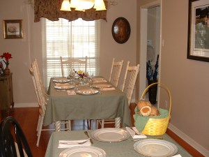 Easter table